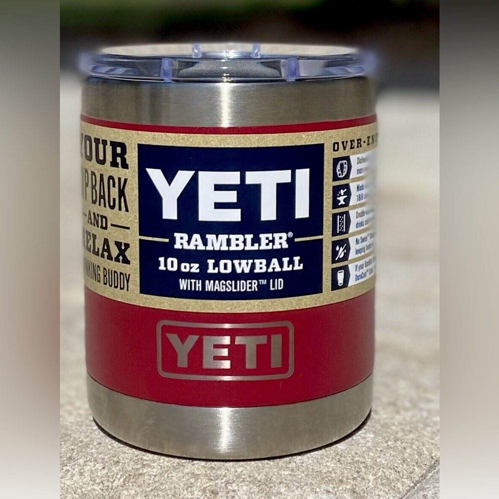 NWT YETI Rambler 10 oz Lowball
